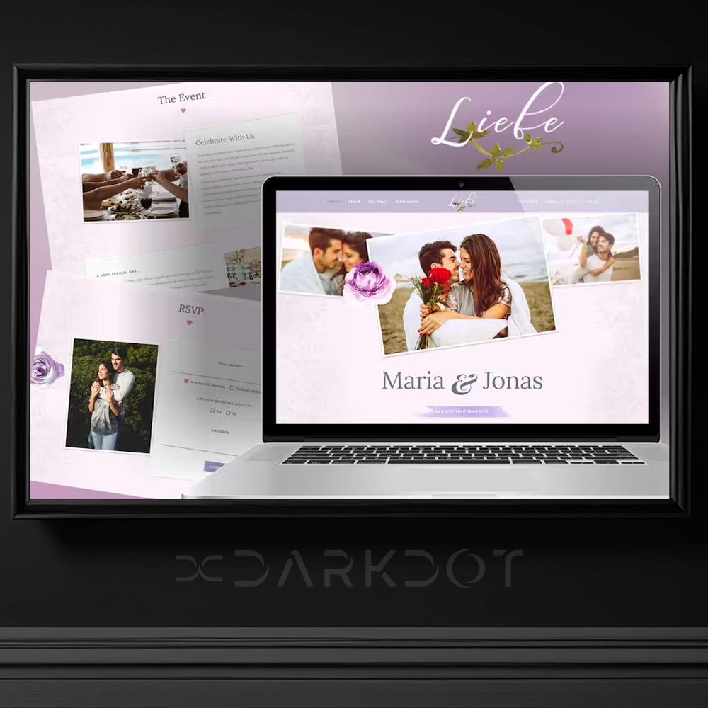 liebe wedding html dugun organizasyon web site html sayfa tasarim