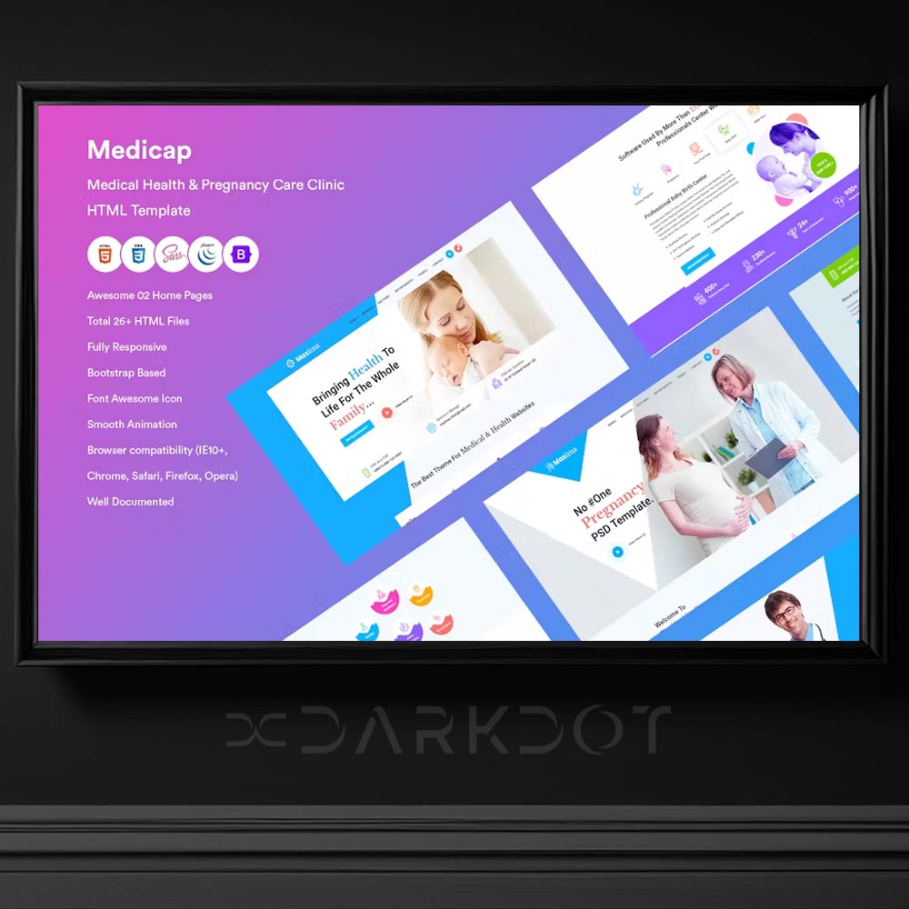 modern hastane medikal klinik web site html template web site sablon