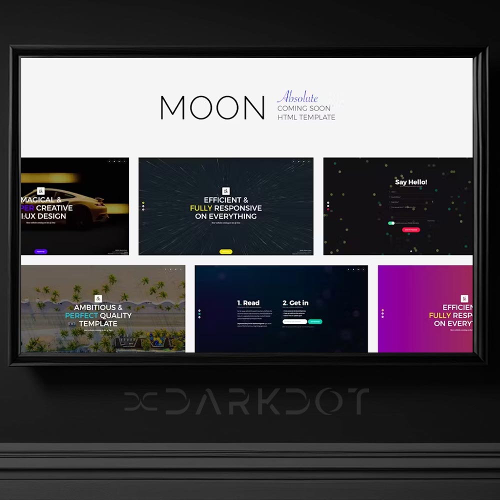 moon siradisi cok yakinda html template web site sablonu cok cesitli