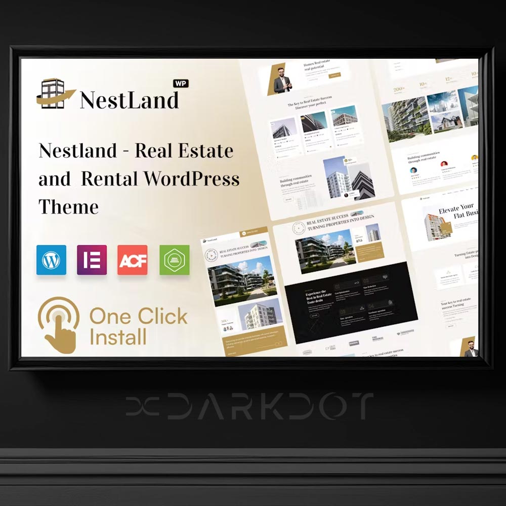 nestland real estate emlak web site html emlakci site tasarim sablonu