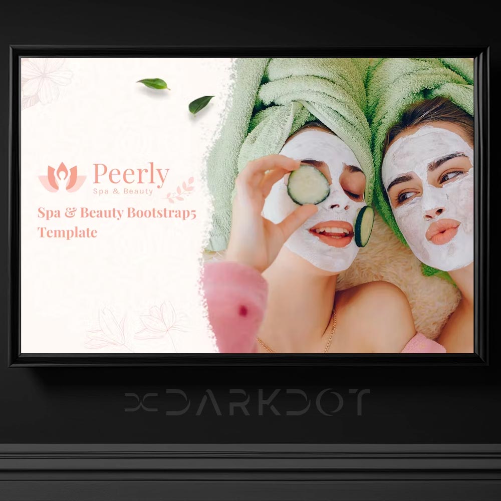 peerly spa guzellik merkezi web site html sablon masaj salonu web site