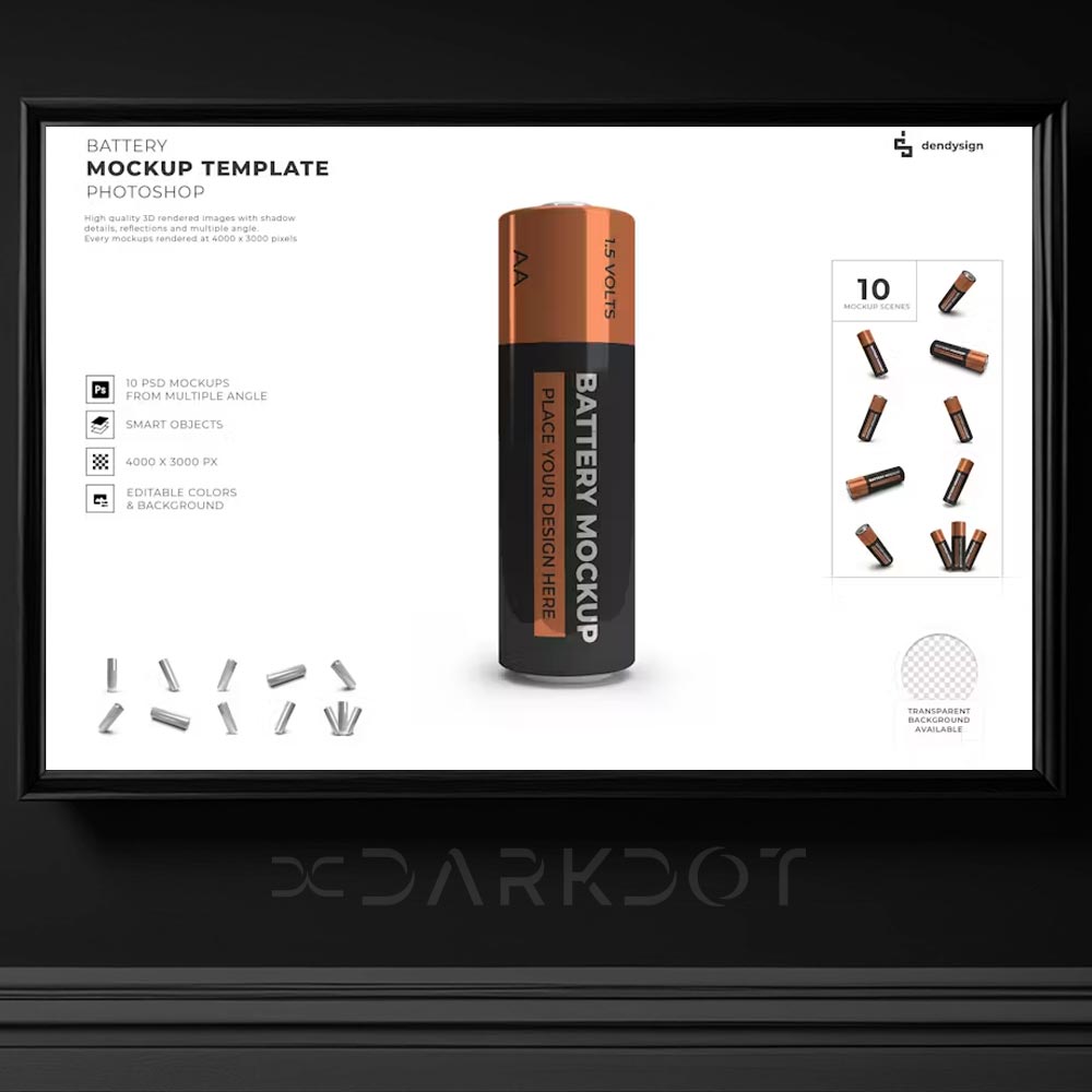 kalem pil duracell temali pil tasarim mockup psd pil cesitleri giydirme