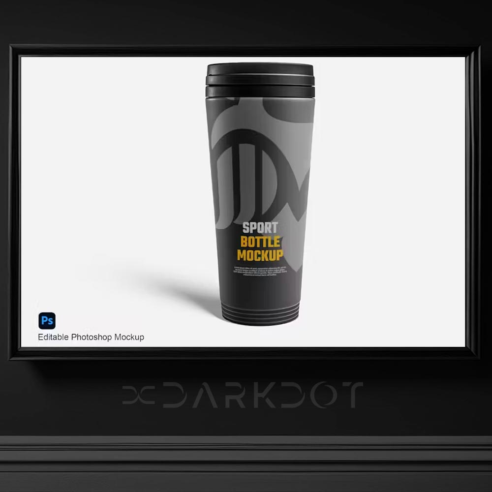 sprocu icecek bardak buyuk mug sicak icecek kahve cay kupa mockup psd