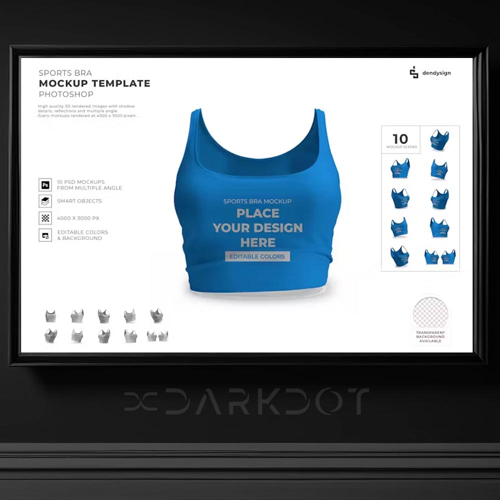 sporcu sutyen esofman takim body dar sutyen mockup psd tasarim