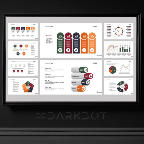 modern finansal saglik ekonomi alaninda istatiksel veri infografik sablon