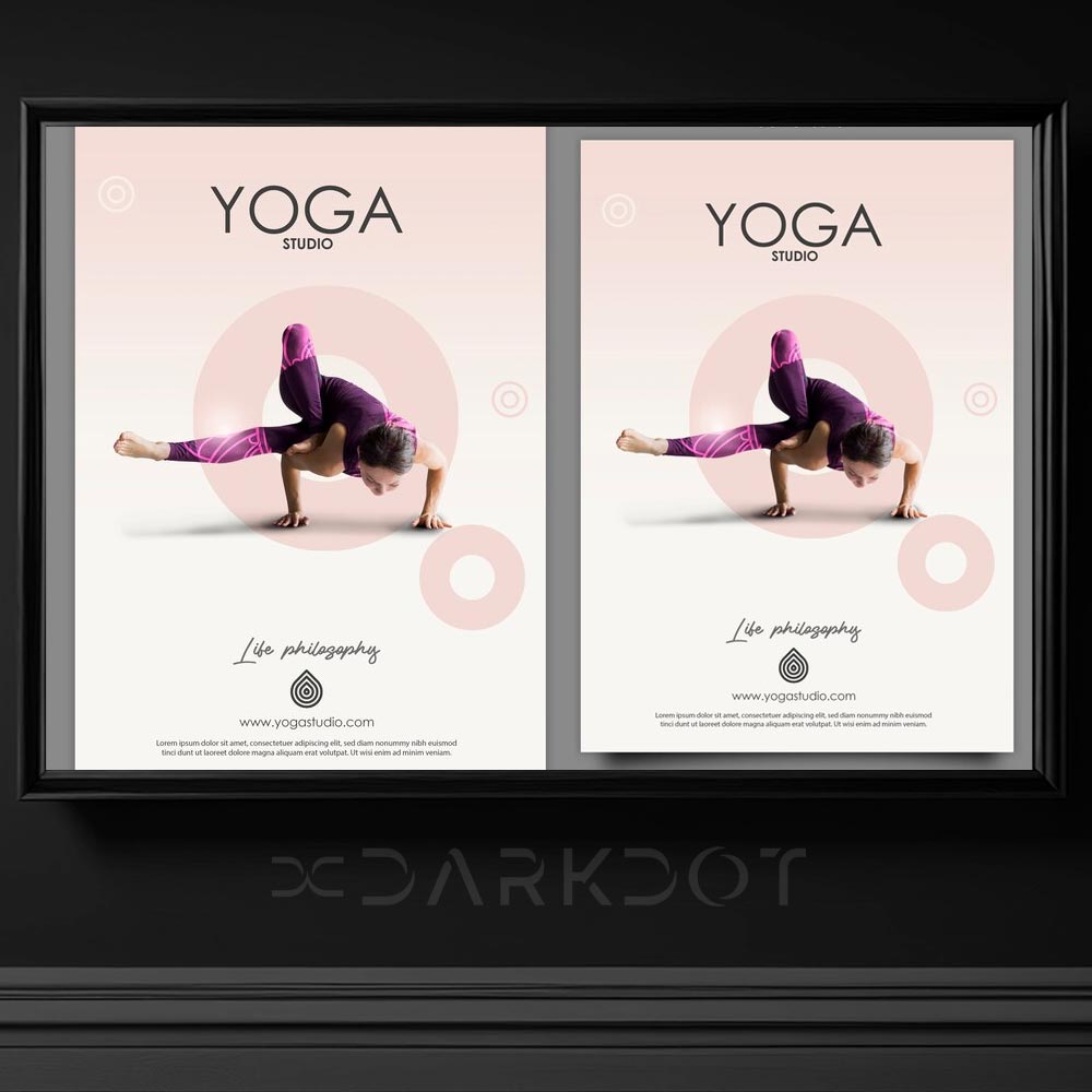 yoga egitimi yoga yapan kadin afis poster web site slider meditasyon