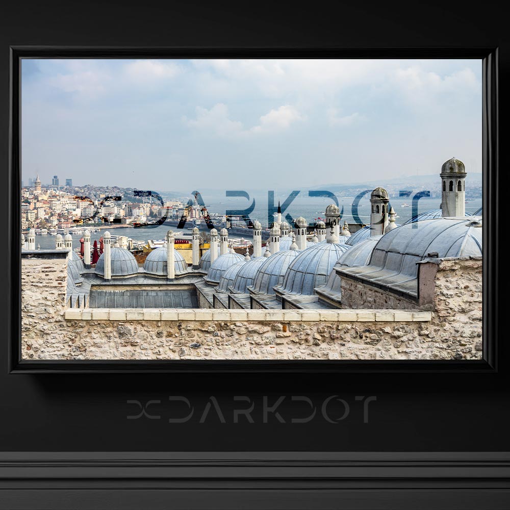 istanbul suleymaniye camii fotografi deniz manzarali camii fotografi istanbul