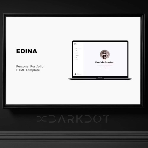 4812 edina kisisel portfolyo web site sablon html edina cv resume template