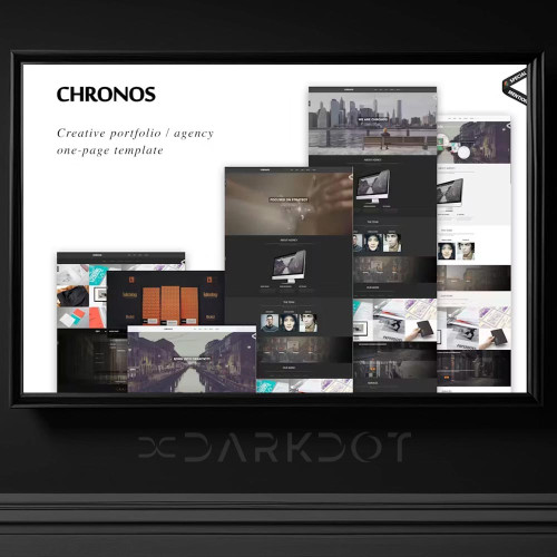 4818 chronos parallax tek sayfa web site sablonu cok amacli html sablon