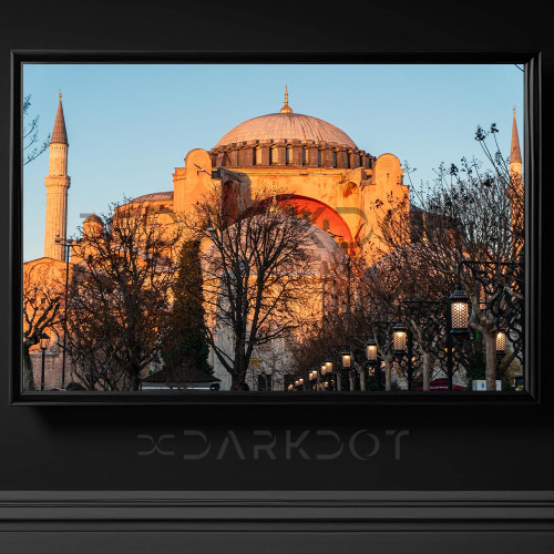 4613 ayasofya camii fotografi fotografi onden gorunum stok fotograf ayasofya muzesi