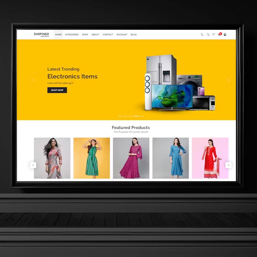 4210 shopingo elektronik moda alisveris html web sitesi tema indir online alisveris