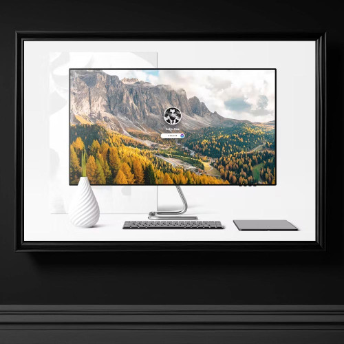 4114 imac bilgisayar ekrani mockup tasarim psd pc ekrani modern tasarim mockup