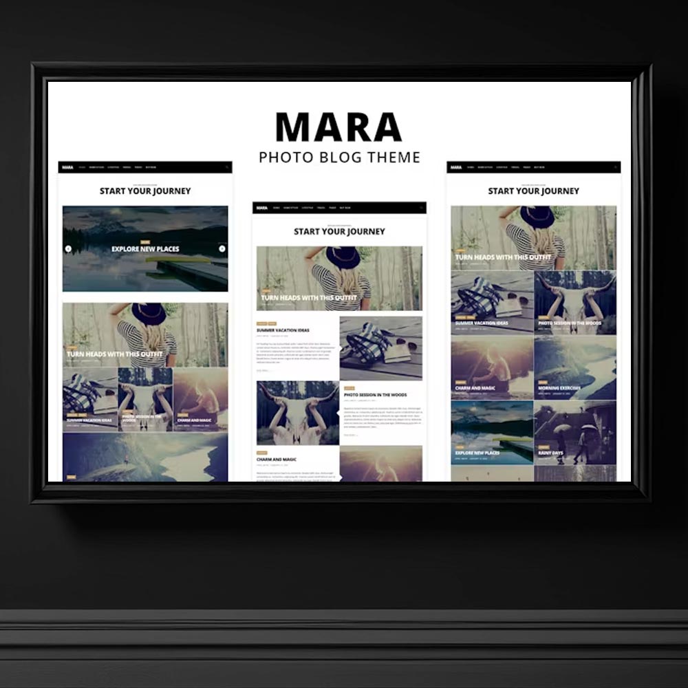 3748 mara wordpress tema fotografcilar tasarimcilar icin minimal wordpress tema