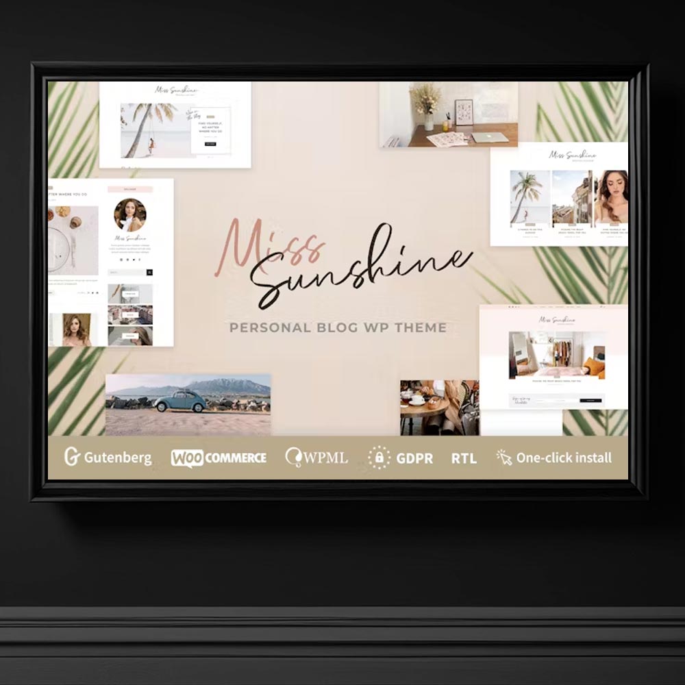 3761 miss sunshine wordpress tema blogcular icin creative blog wordpress tema