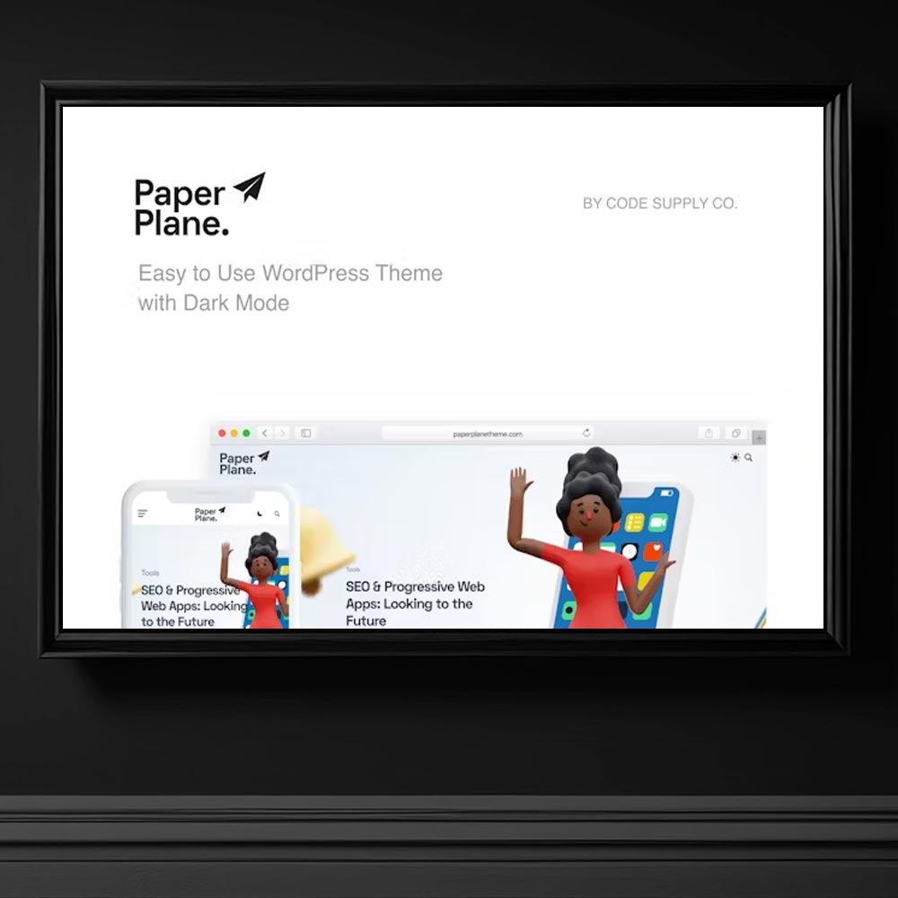 3782 paper plane wordpress tema bloglar dergiler icin modern wordpress tema indir