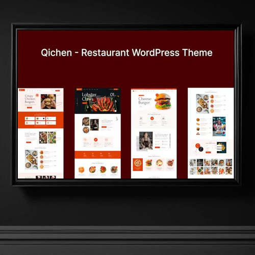 3800 qichen wordpress tema indir fastfood restoran online siparis web site temasi