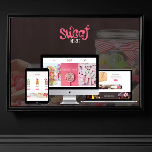 3816 sweet dessert wordpress tema online tatli satis firin dukkani web sitesi tema