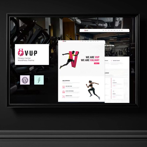 3834 vup fitness gym spor salonu yoga fitness abonelik web site wordpress tema 