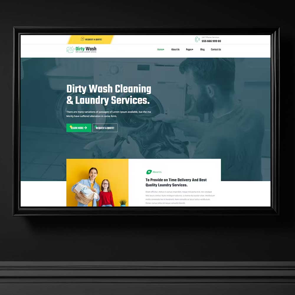 3672 dirtywash laundry wordpress kuru temizleme camasirhane wordpress temasi