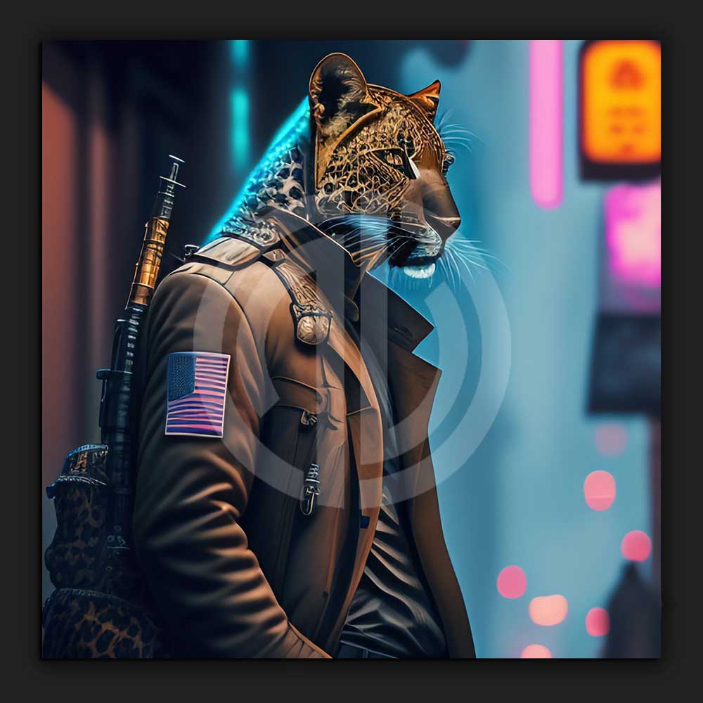 3405 artificial intelligence tiger drawing stock photo