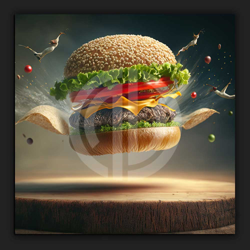 Hamburger fotoğrafı big mac double köfteli fotoğrafı
