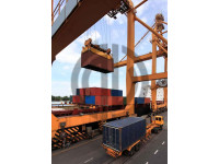 2929 endustriyel deniz tasimaciligi konteyner kargo tasima konsept foto