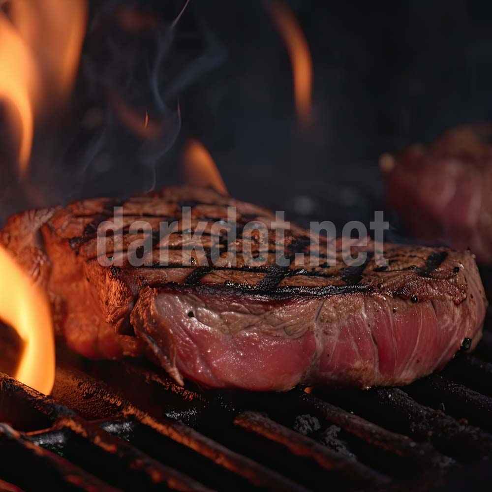 barbeku izgara biftek fotografi jpg
