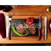 izgara et fotografi restaurant masa sunum