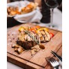 hardal soslu izgara biftek menu fotografi
