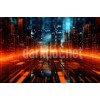 web banner fotograflari teknolojik sehir cizgileri