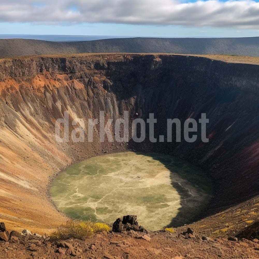 meteor kriter cukuru fotografi jpg gorsel