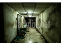 harabe issiz hastane koridor fotografi indir