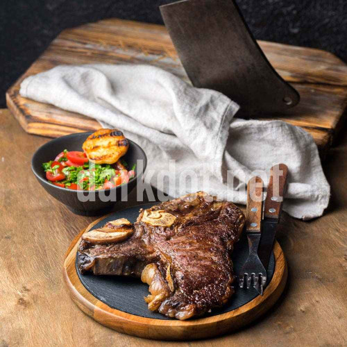 izgarada pismis steak biftek fotografi
