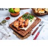 izgara kemiksiz tavuk sebzelerle birlikte menu