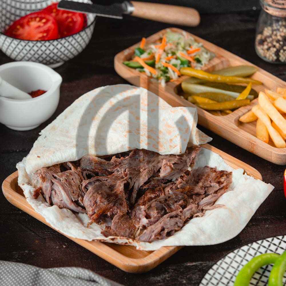 yaprak et doner menu ayran lavas salata jpg