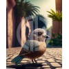 Kuş illüstrasyon fotoğrafı yapay zeka görseli nft