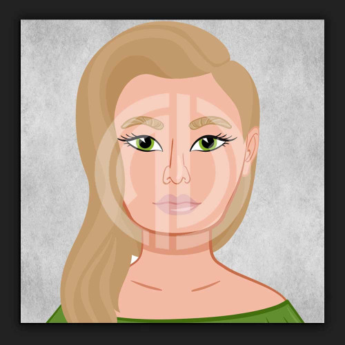 Nft kadın avatar fotoğrafı telifsiz stok görsel 2