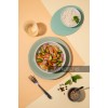 Vejetaryen saglikli yemek salata fotograf