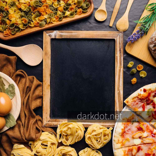 Yemek menu malzemeleri fotografi pizza