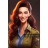 Guzel guluslu kadin nft avatar fotograf