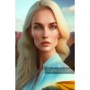Sari sacli mavi gozlu guzel kadin avatar