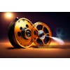 Film makarasi altin rengi fotograf NFT