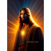 Hz Isa avatar jesus fotografi nft gold tema