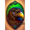 Kartal sahin nft avatar renkli fotograf