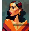 nefertiti kubik portre nft antik misir kadinlari