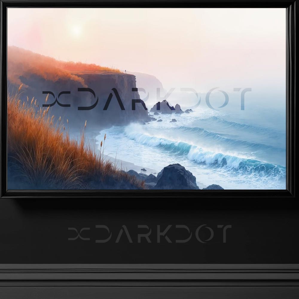 yagli boya deniz manzarasi arka plan wallpaper deniz ve sahil fotografi