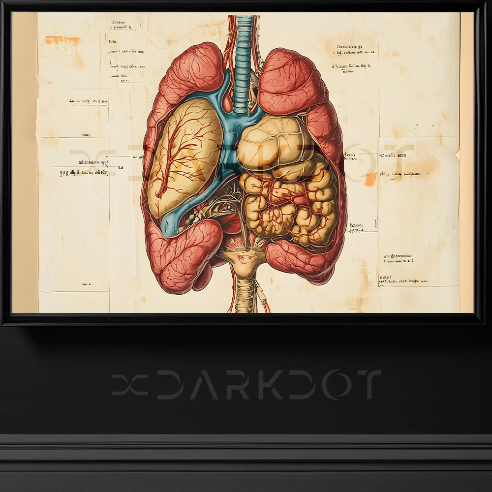 ic organ fotograflari insan anatomisi fotograflari ic orgranlarin kagit uzerinde cizimi