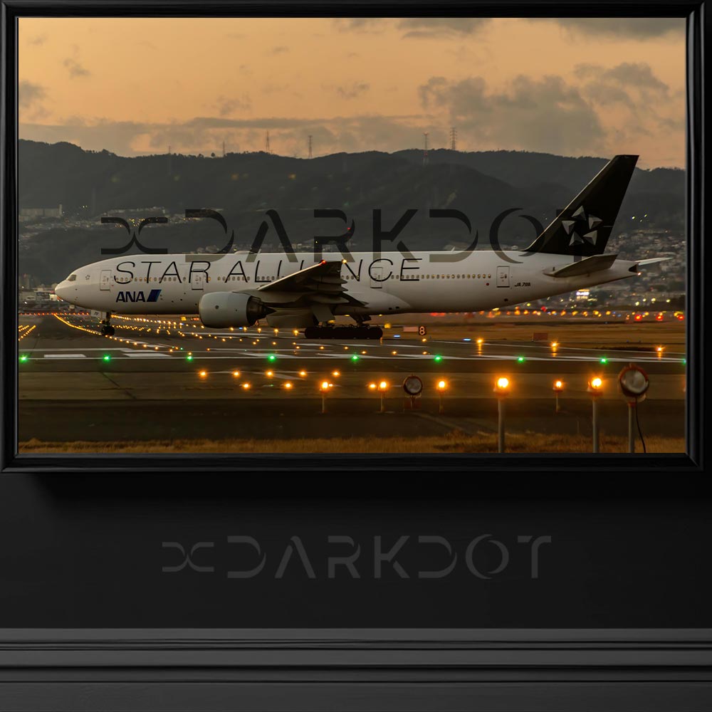 star alliance ucak fotografi pistte kalkisa hazirlanan boeing airbus ucak fotograflari