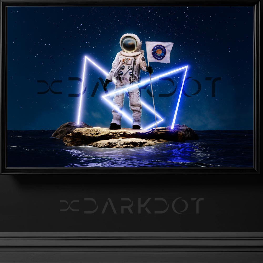 astronot fotograflari astronot kiyafeti resimleri bayrak diken astronot