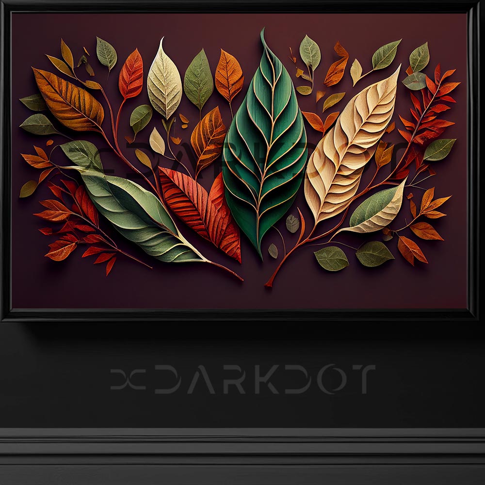 yaprak temali wallpaper ilkbahar ve sonbahar yapraklarindan olusan arka plan resim